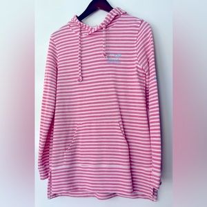 Vineyard Vines Terry Cloth Hooded Cover-up